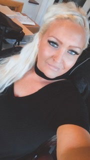 Curvy busty blonde profile banner
