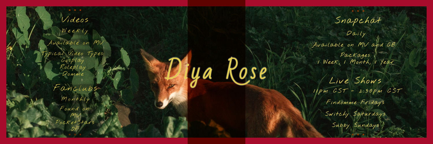 Diya Rose profile banner