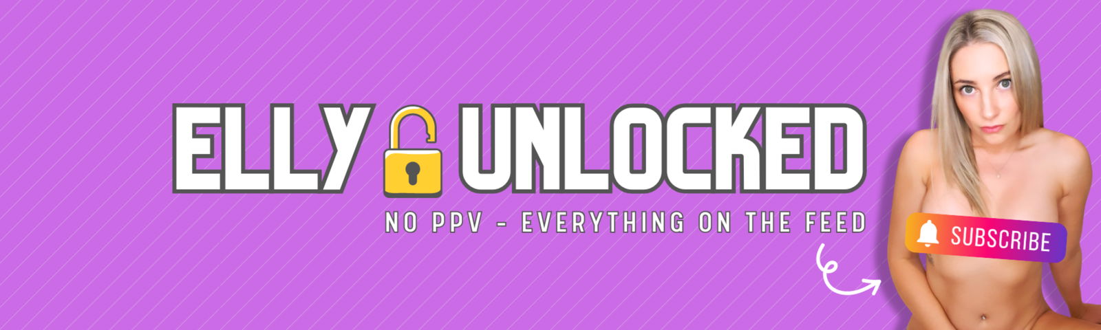 NO PPV π±ββοΈ Elly Unlocked ππ profile banner
