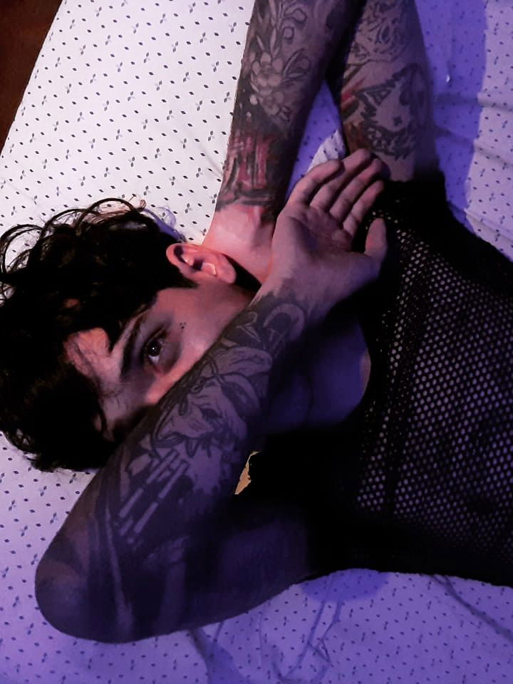 Emo boy profile banner