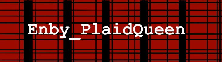 Plaid Queen They/Them profile banner