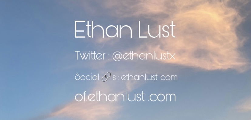 Ethan Lust profile banner