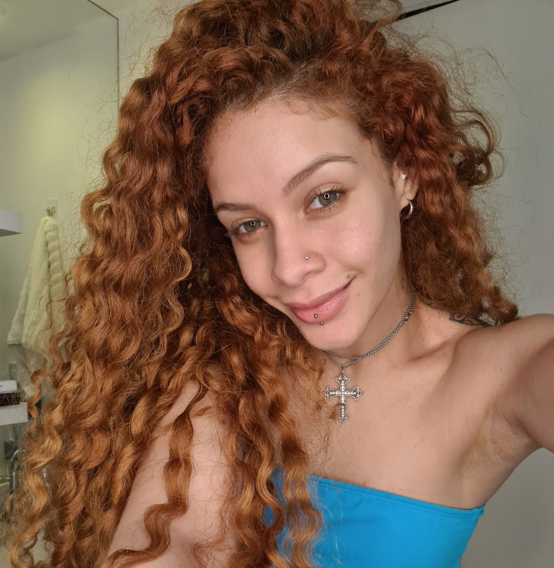 Redhead profile banner