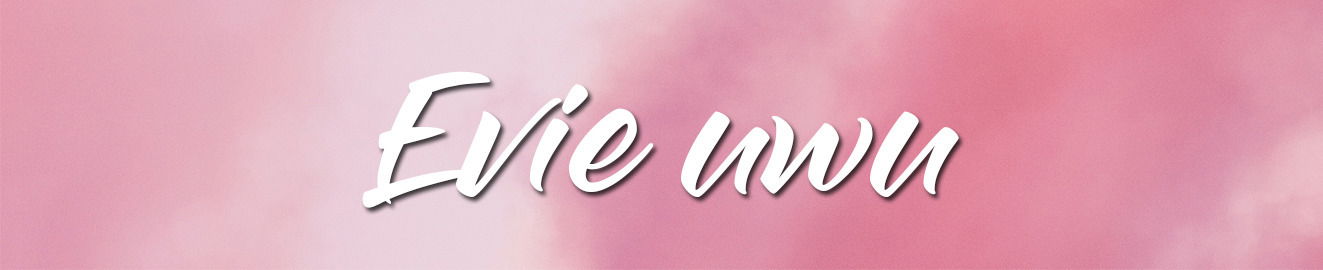 Evie uwu profile banner
