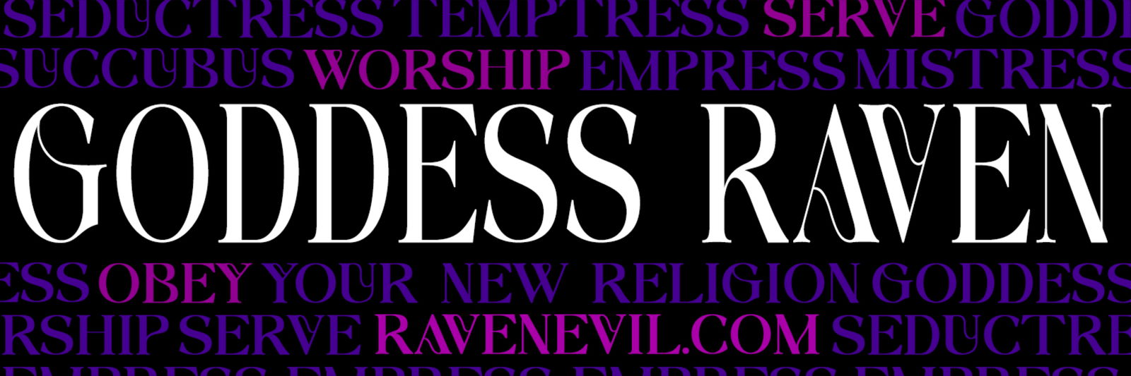 💕Goddess Raven Evil💕 profile banner