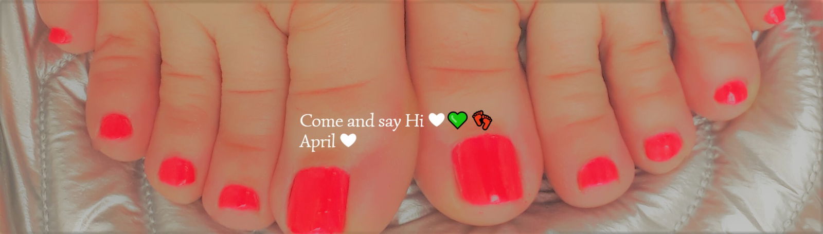 April Summer FEET Fetish 👣💚♥️ profile banner