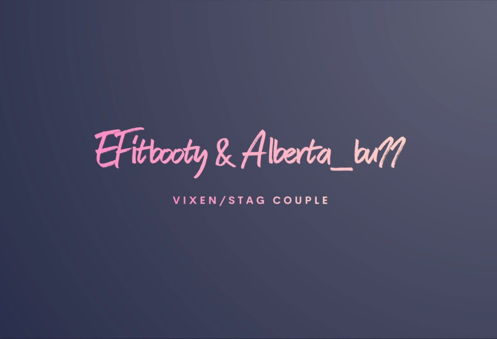 FitBooty & Alberta_bu11 ππ profile banner