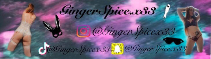 GingerSpicex33 profile banner