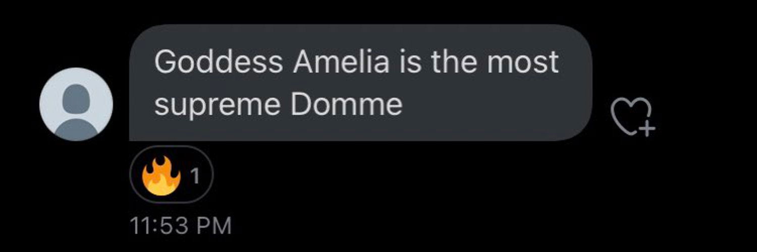 Daddy Amelia π« profile banner