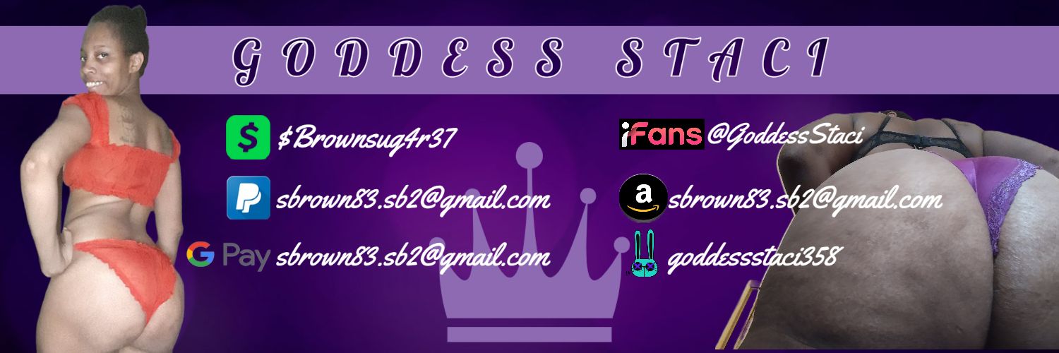 Goddess Staci profile banner