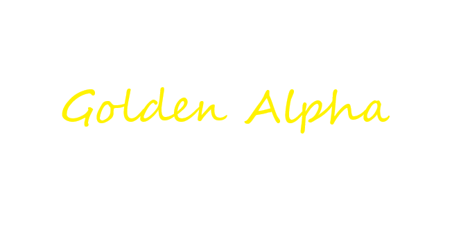 Golden Alpha profile banner