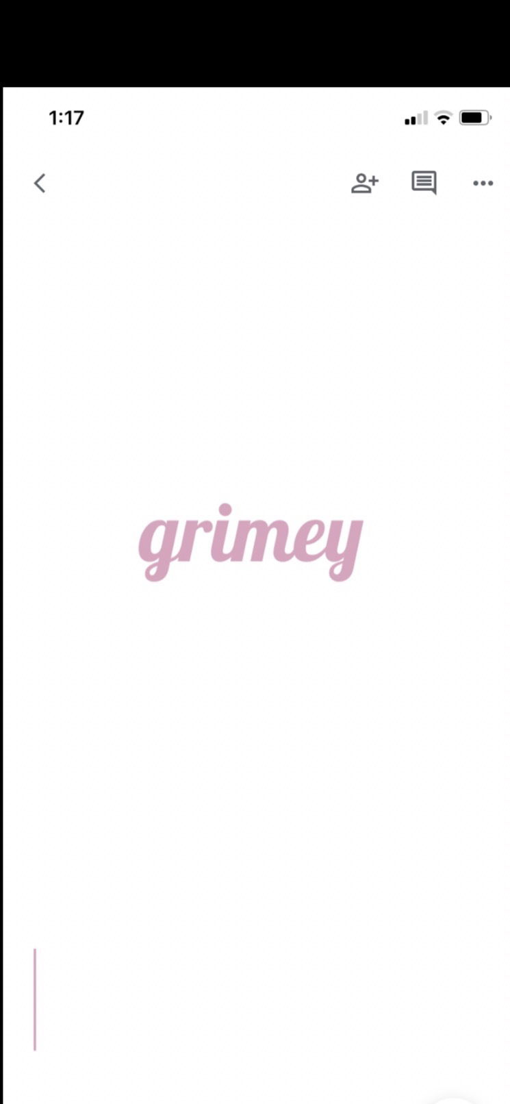 Grimey profile banner