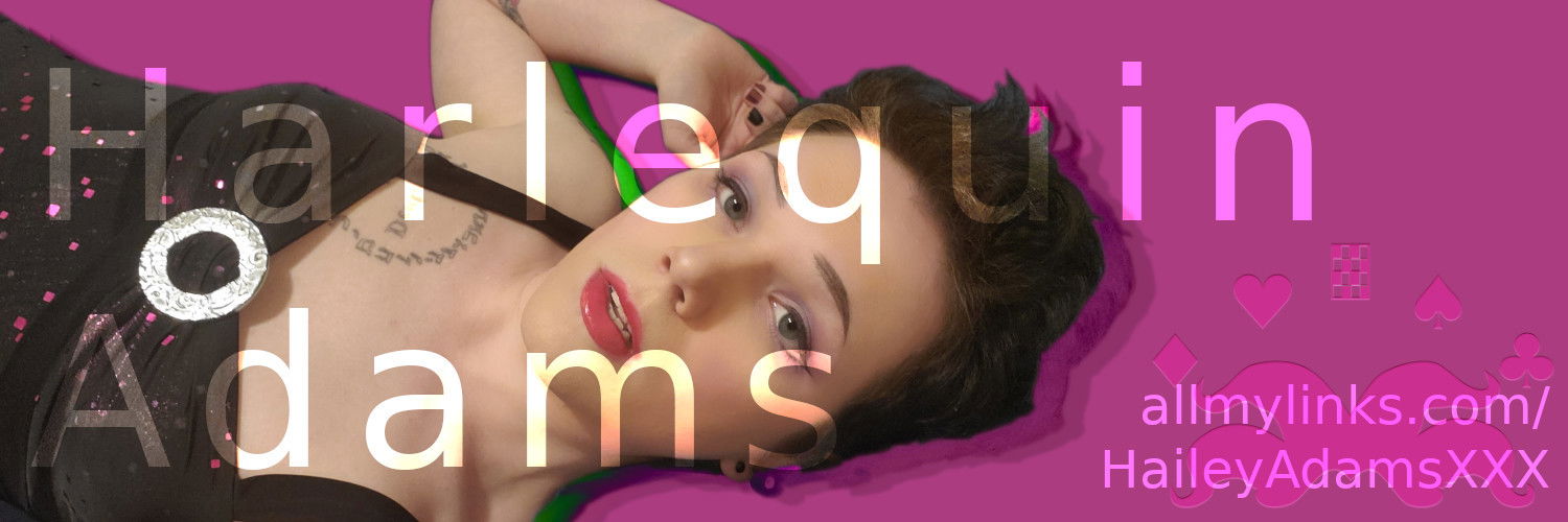 Harlequin Adams profile banner