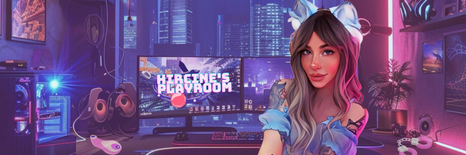 Hircine's Playroom 🎮 profile banner