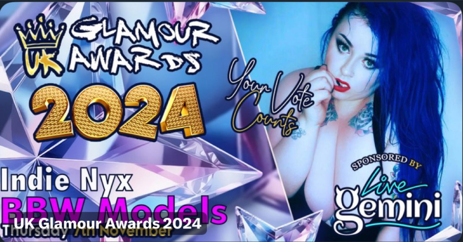 IndieNyx free profile banner