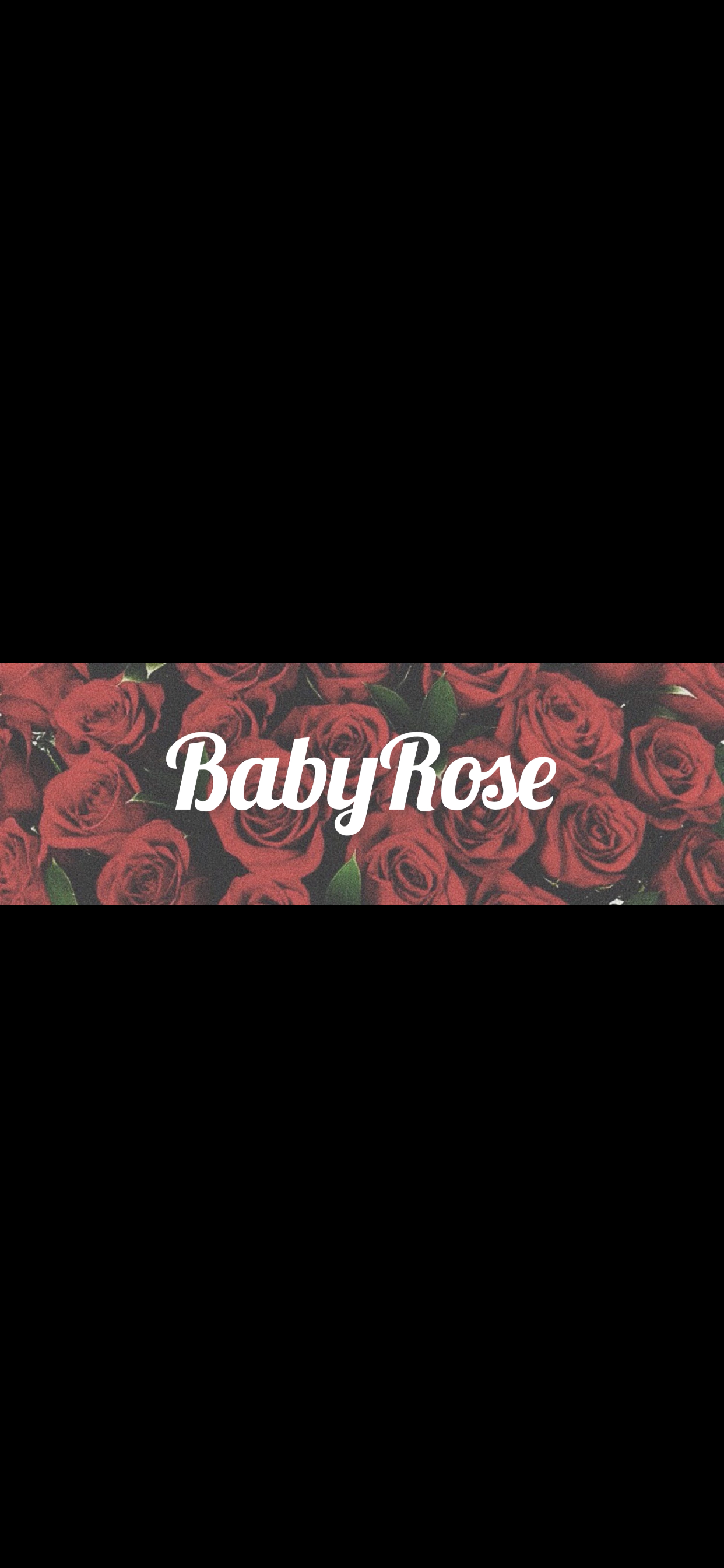 Baby Rose profile banner
