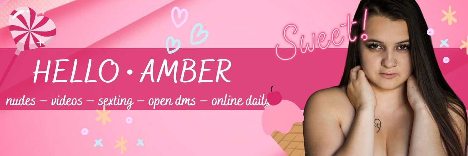 H E L L O β’ A M B E R π profile banner