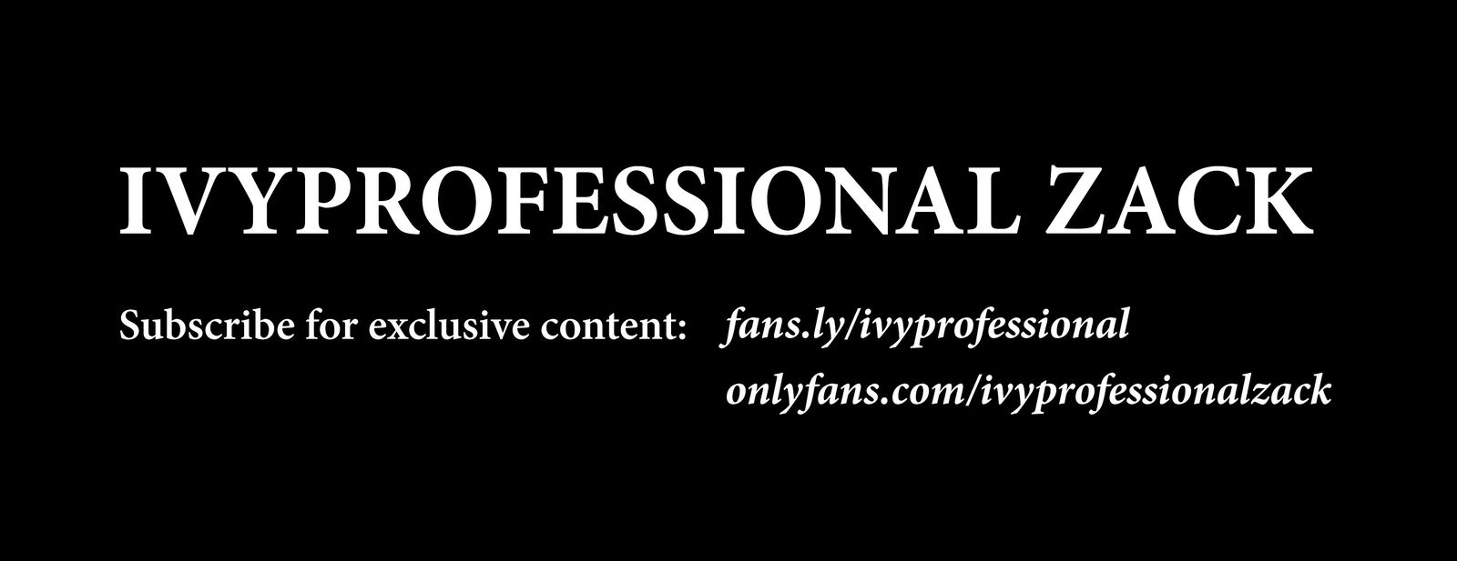 ivyprofessionalzack banner