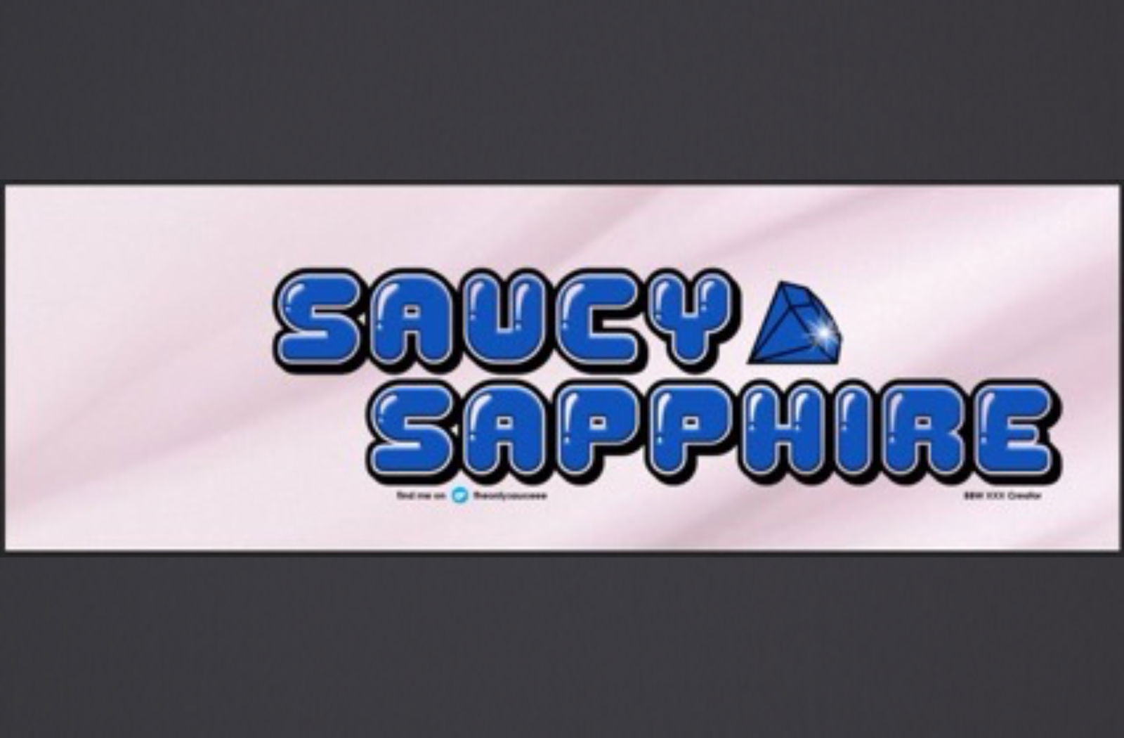 ♤ Saucy Sapphire ♤ profile banner