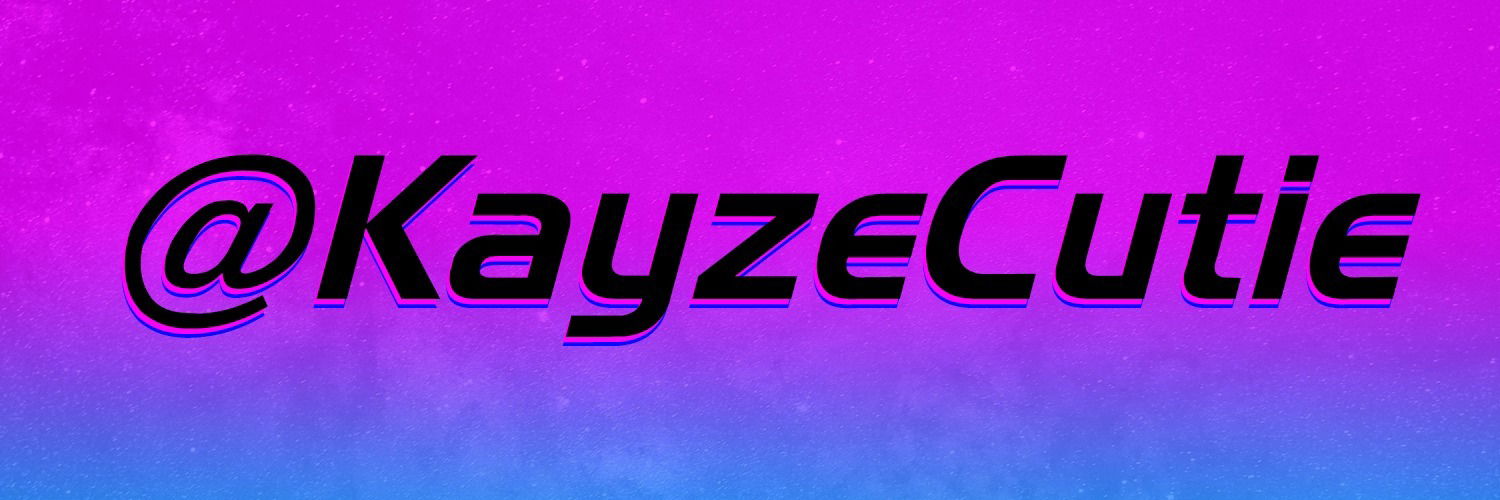 Kayze profile banner
