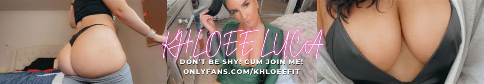 KHLOEE LUCA profile banner