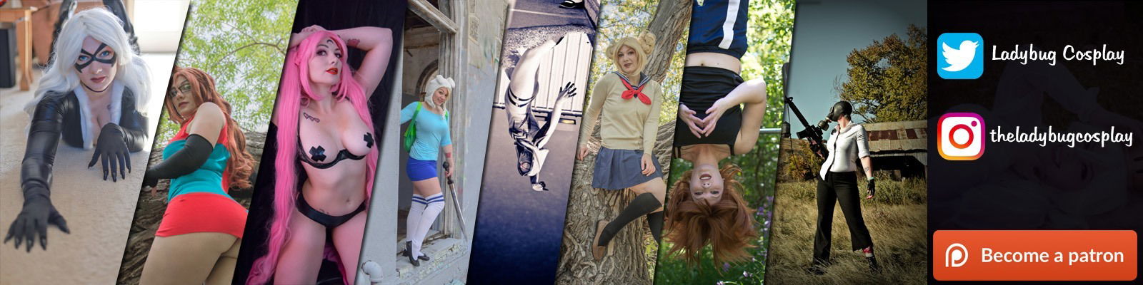 Ladybug Cosplay π profile banner