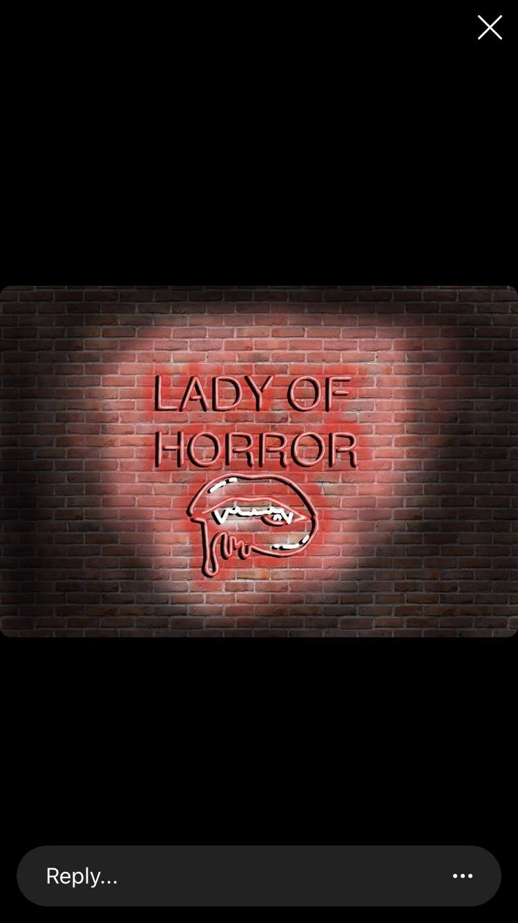 Lady of horror profile banner