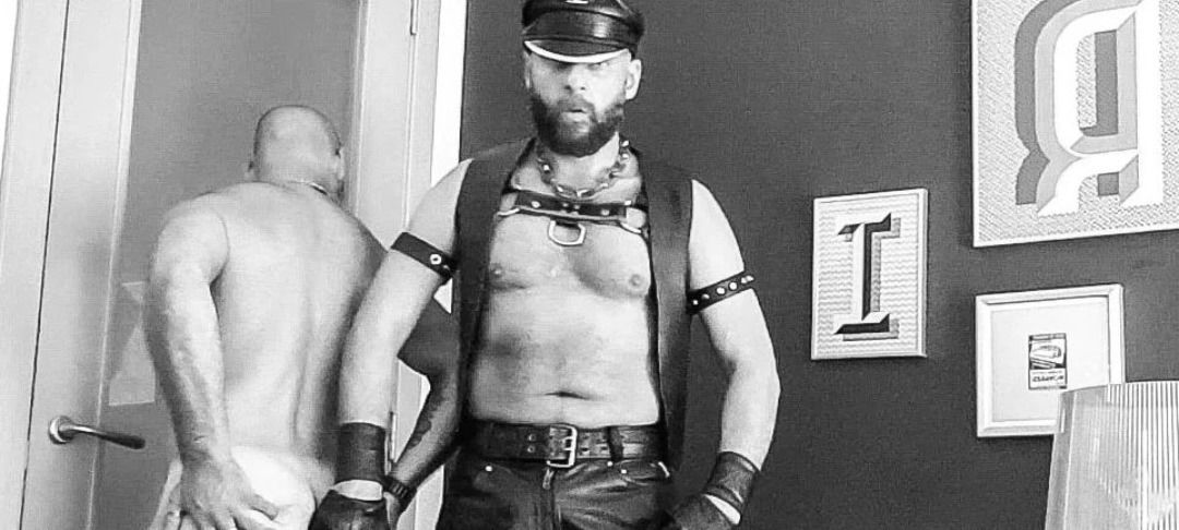 Leather couple of Barcelona profile banner