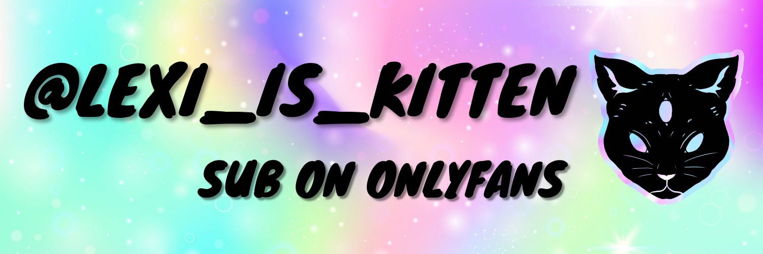 Lil Lexi the kitten profile banner