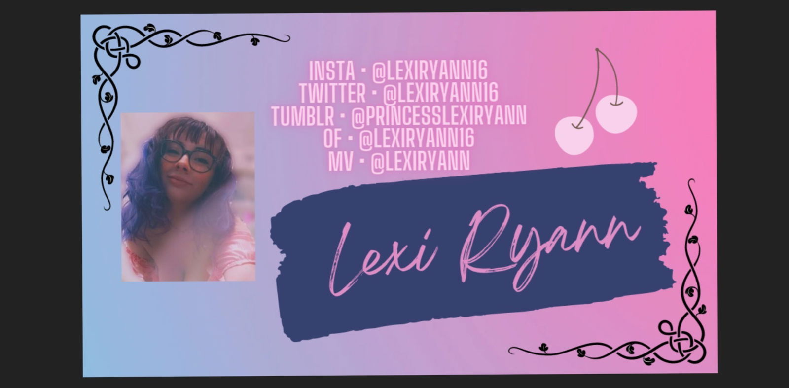 Lexi Ryann profile banner