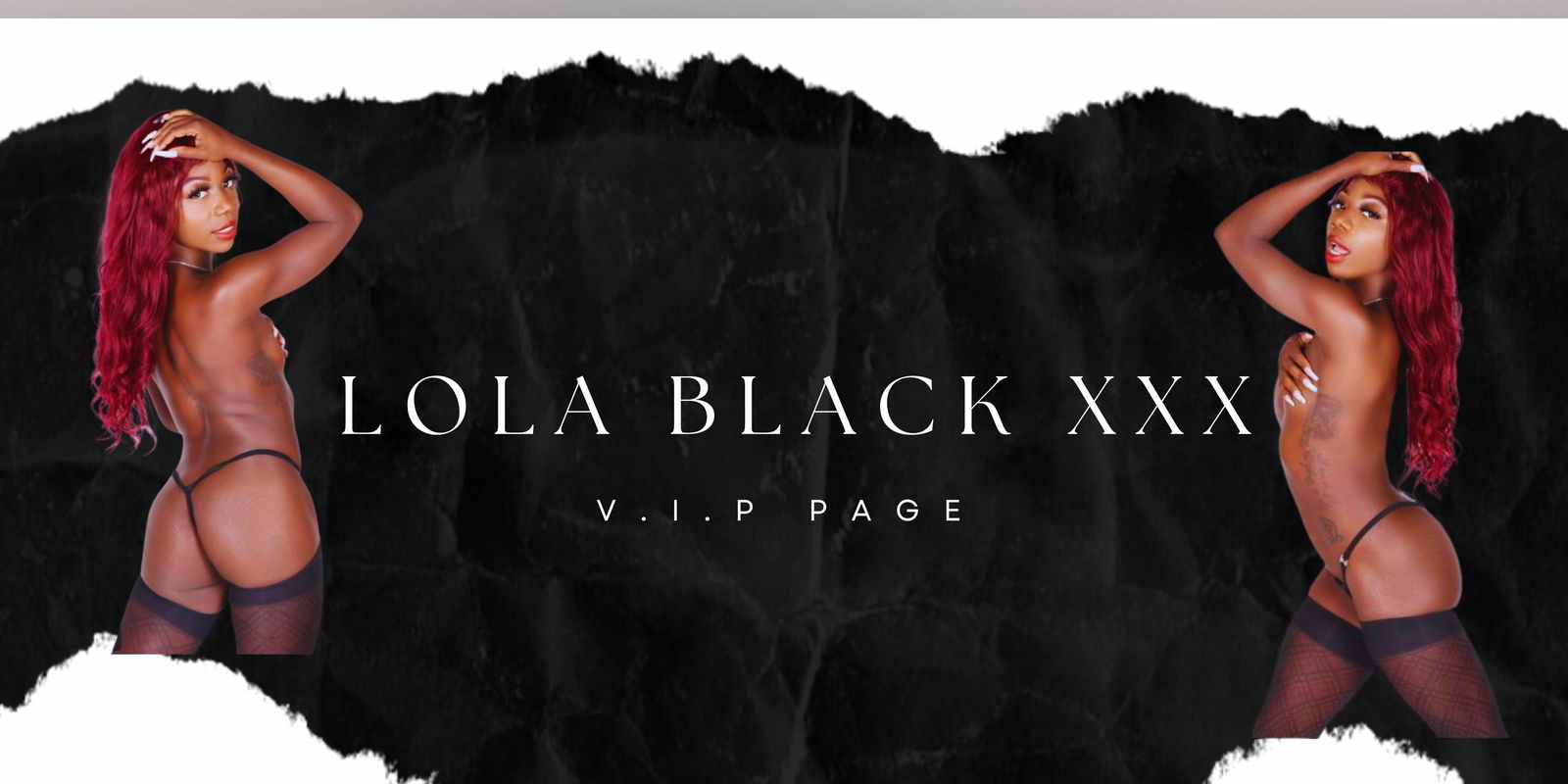 Lola Black XXX #1 Ebony Goddess On OF profile banner