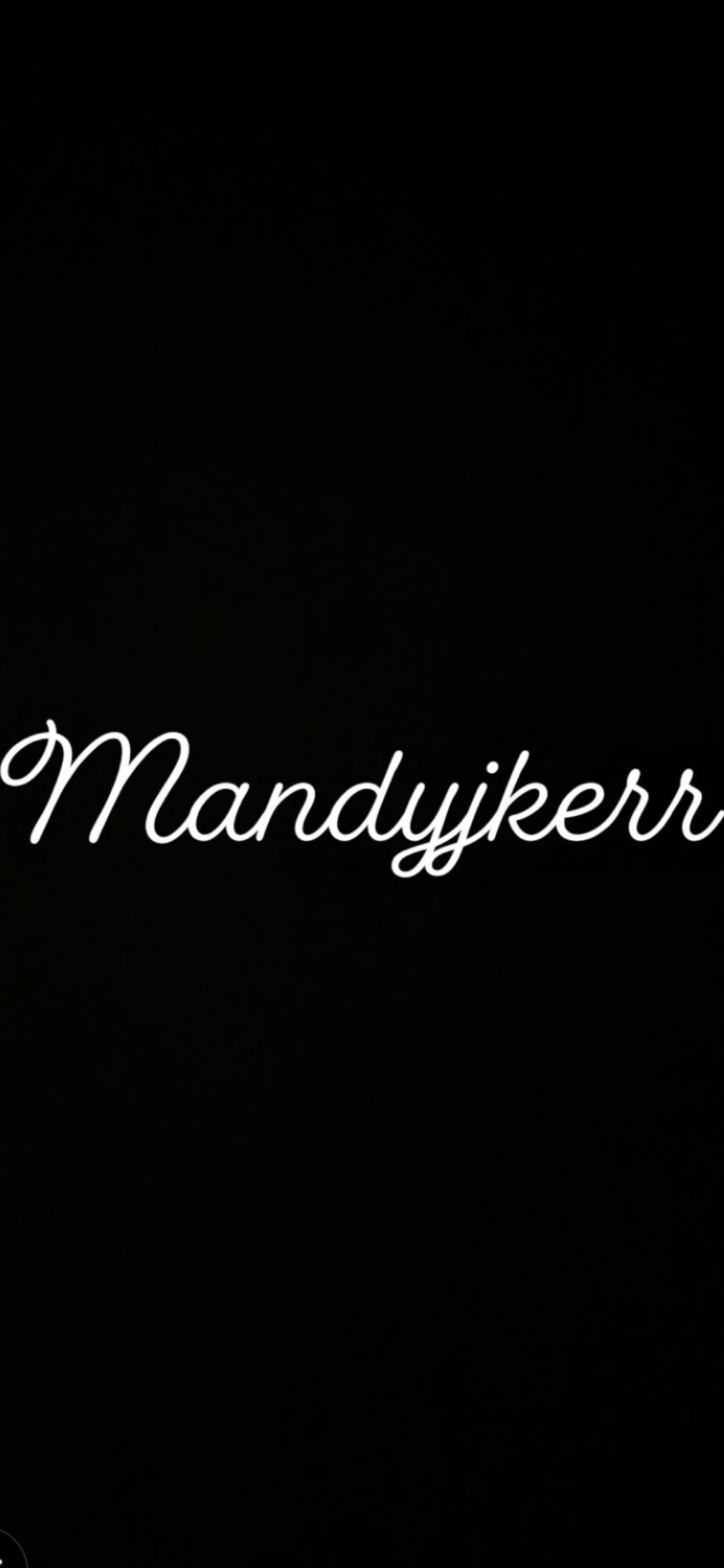 Mandy profile banner