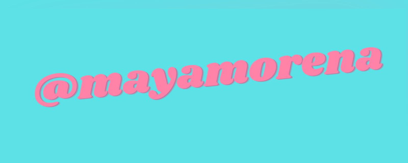 Maya Morena profile banner