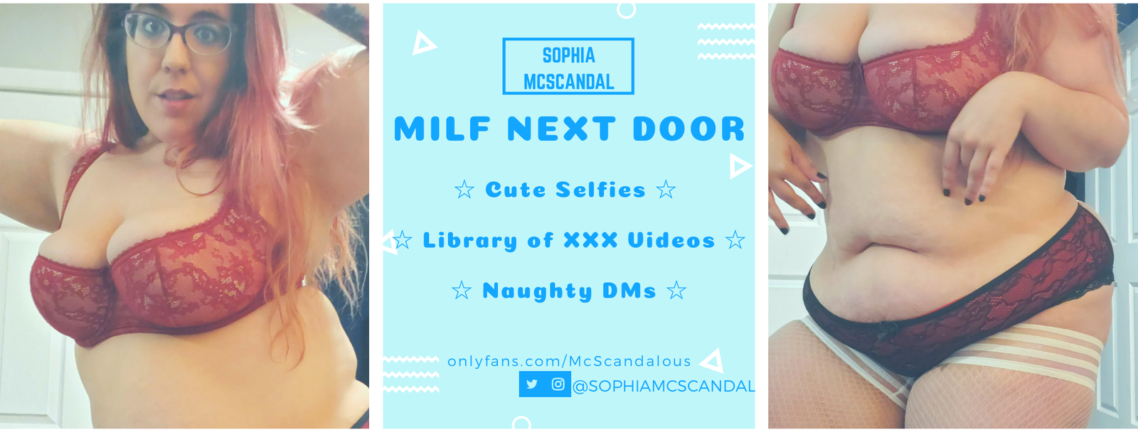 BBW • MILF • Big Tits • All Natural profile banner