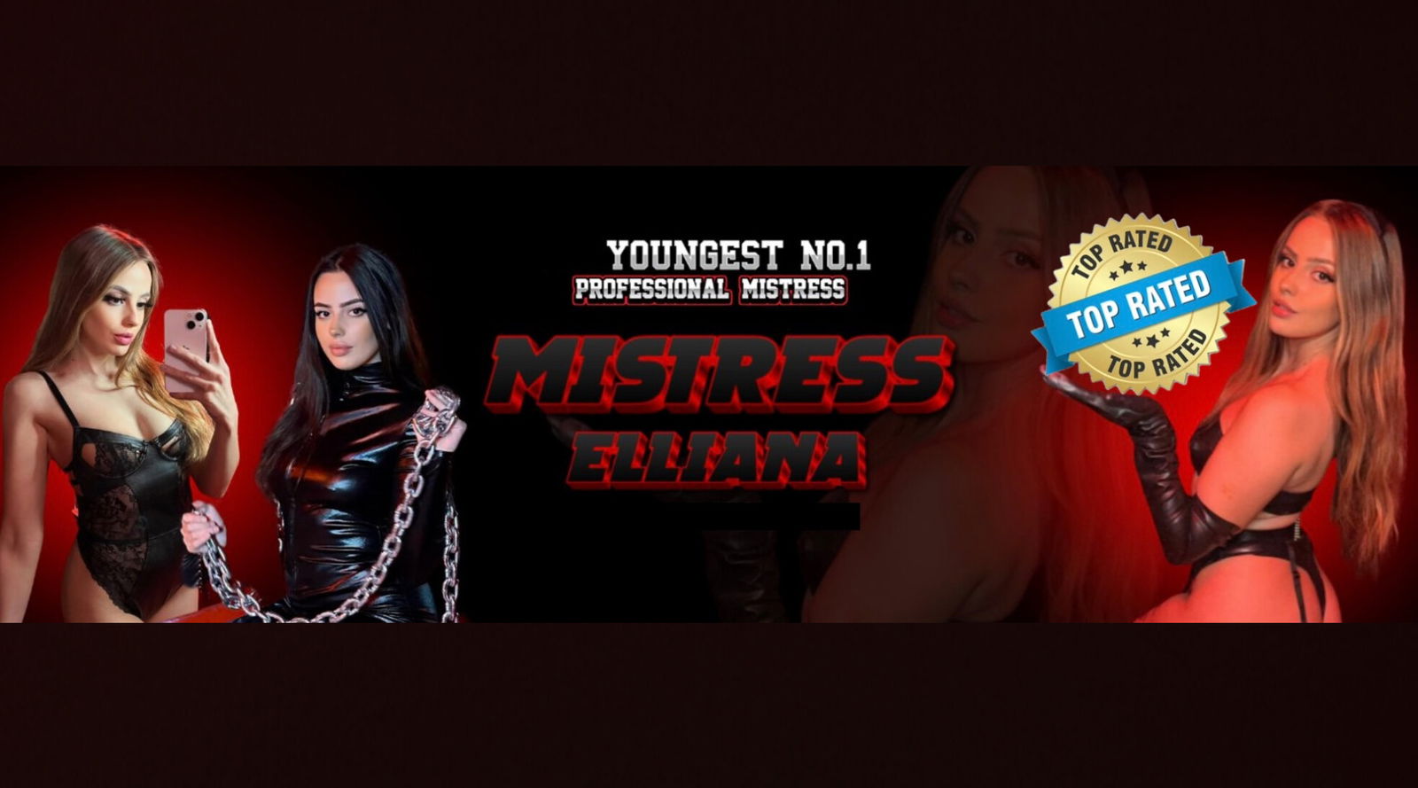 Mistress Elliana | Available Now profile banner