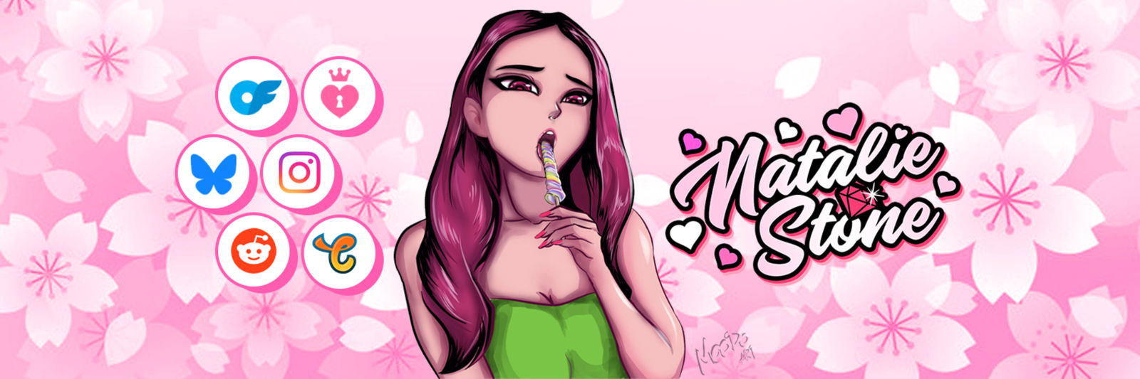 Natalie Stone💖🌸 profile banner