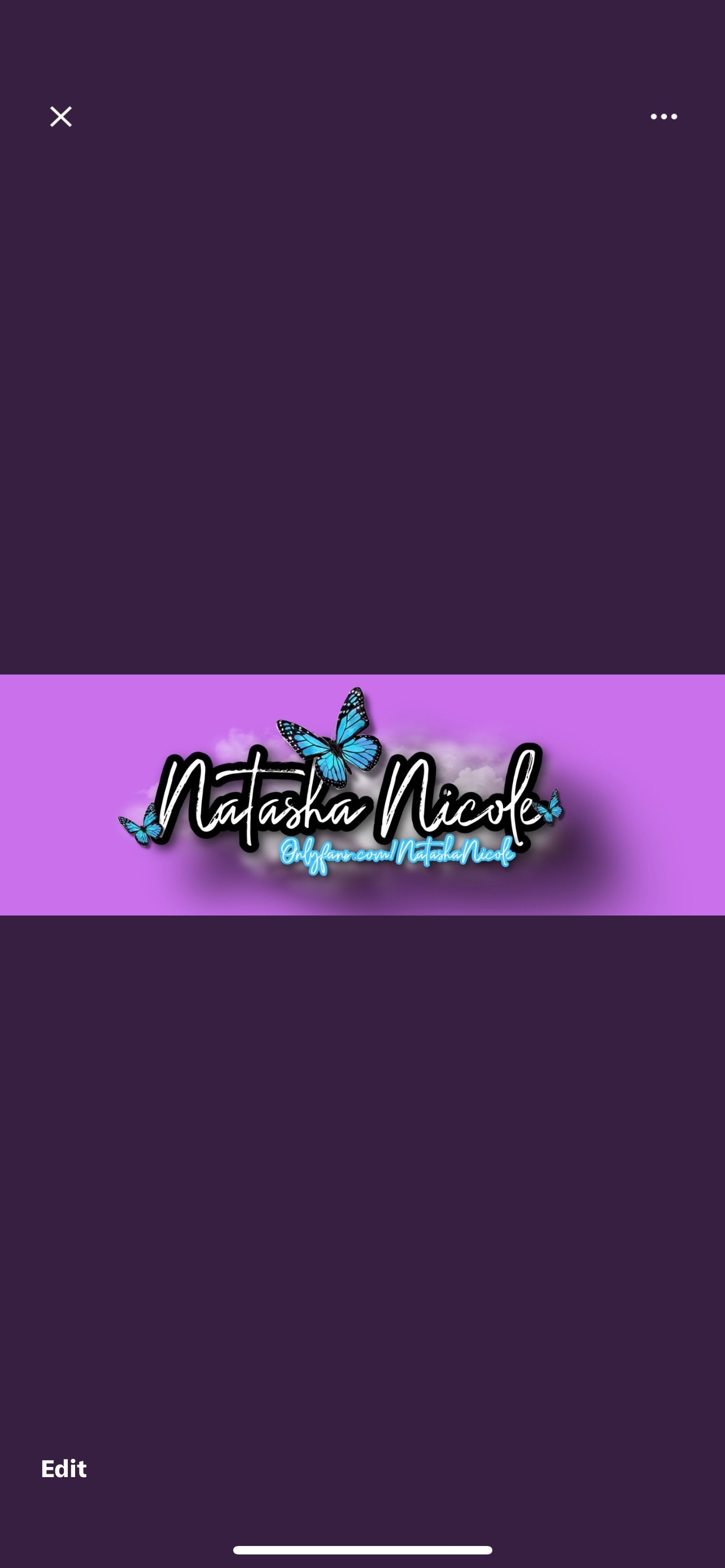 🦋Natasha VIP Page🦋 profile banner