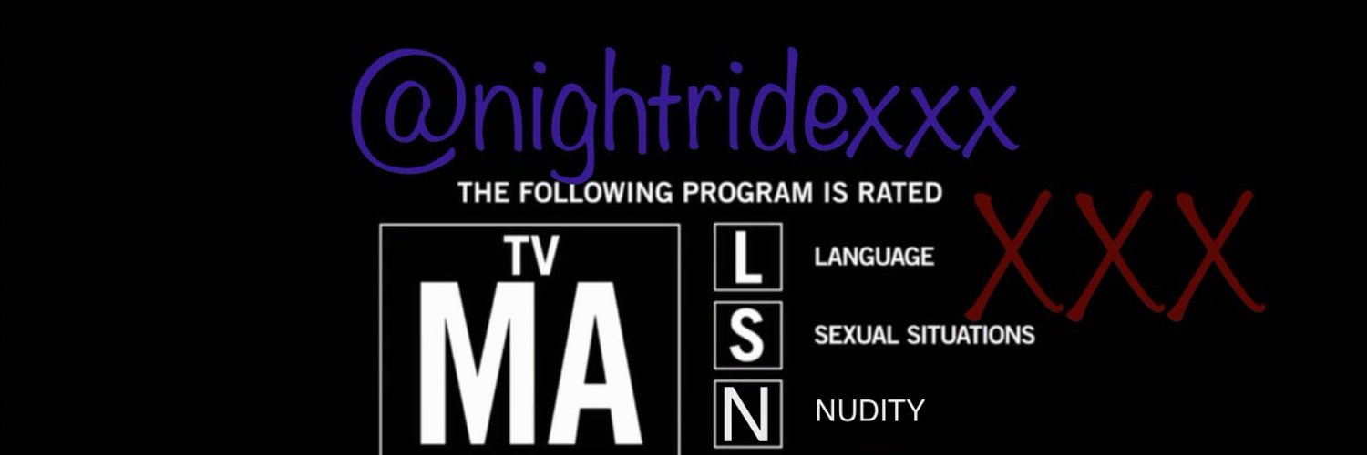 Nightridexxx profile banner