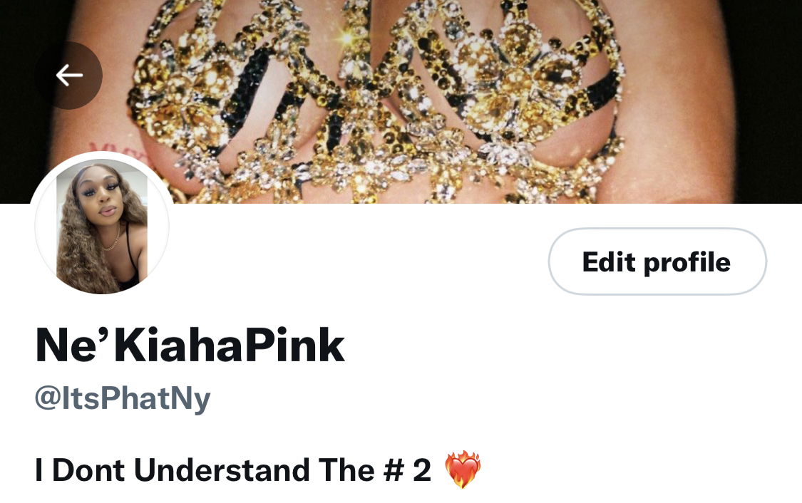 Ne’Kiaha P profile banner