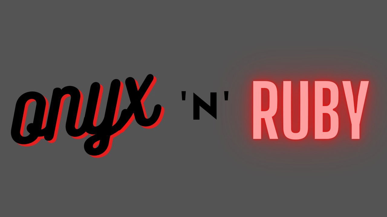 Onyx & Ruby profile banner