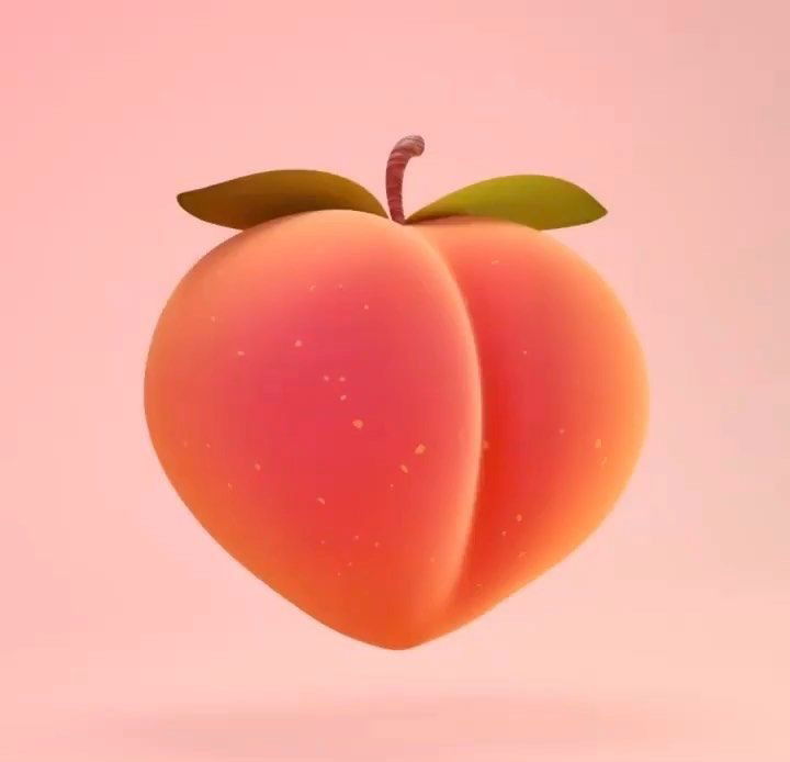 Peach Thick profile banner
