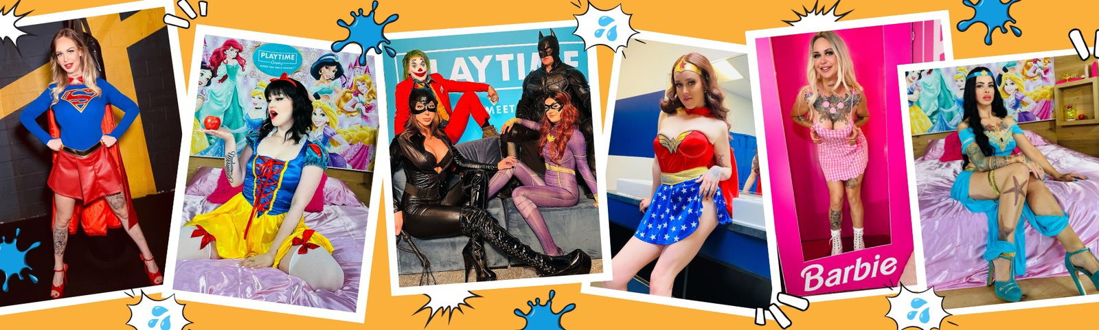 Playtime Cosplay profile banner