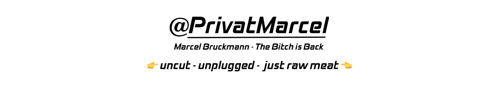 PrivatMarcel profile banner