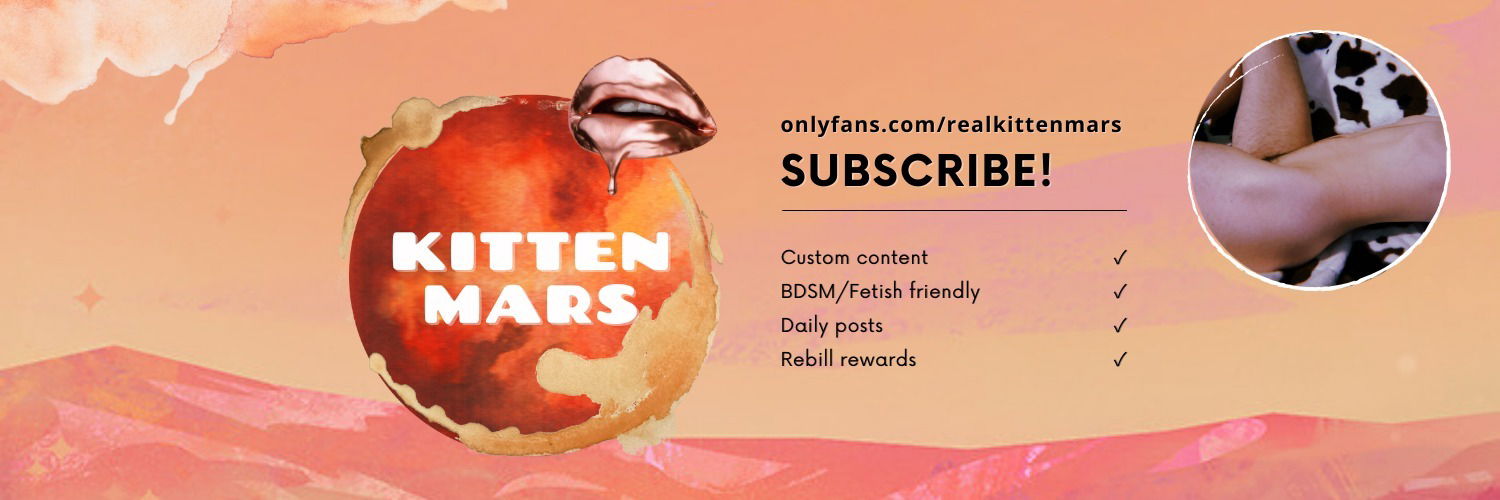 Kitten Mars profile banner
