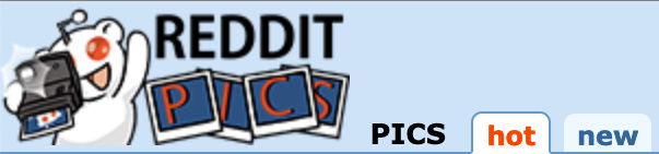 Reddit Pics profile banner