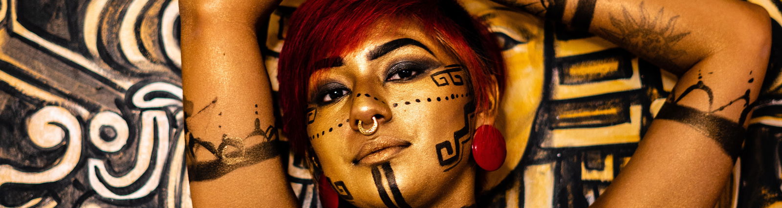 Red 🌒 profile banner