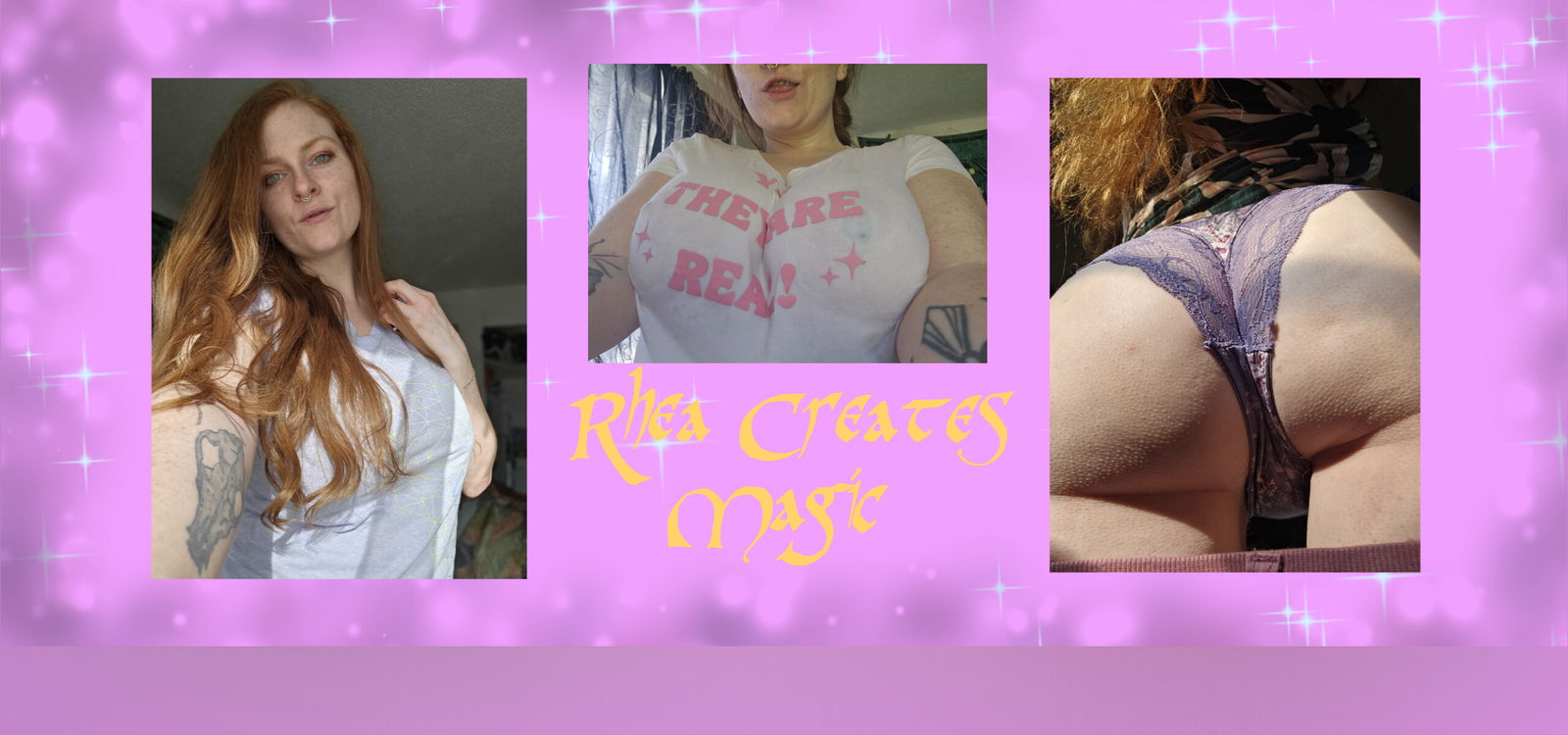 Rhea Creates Magic profile banner