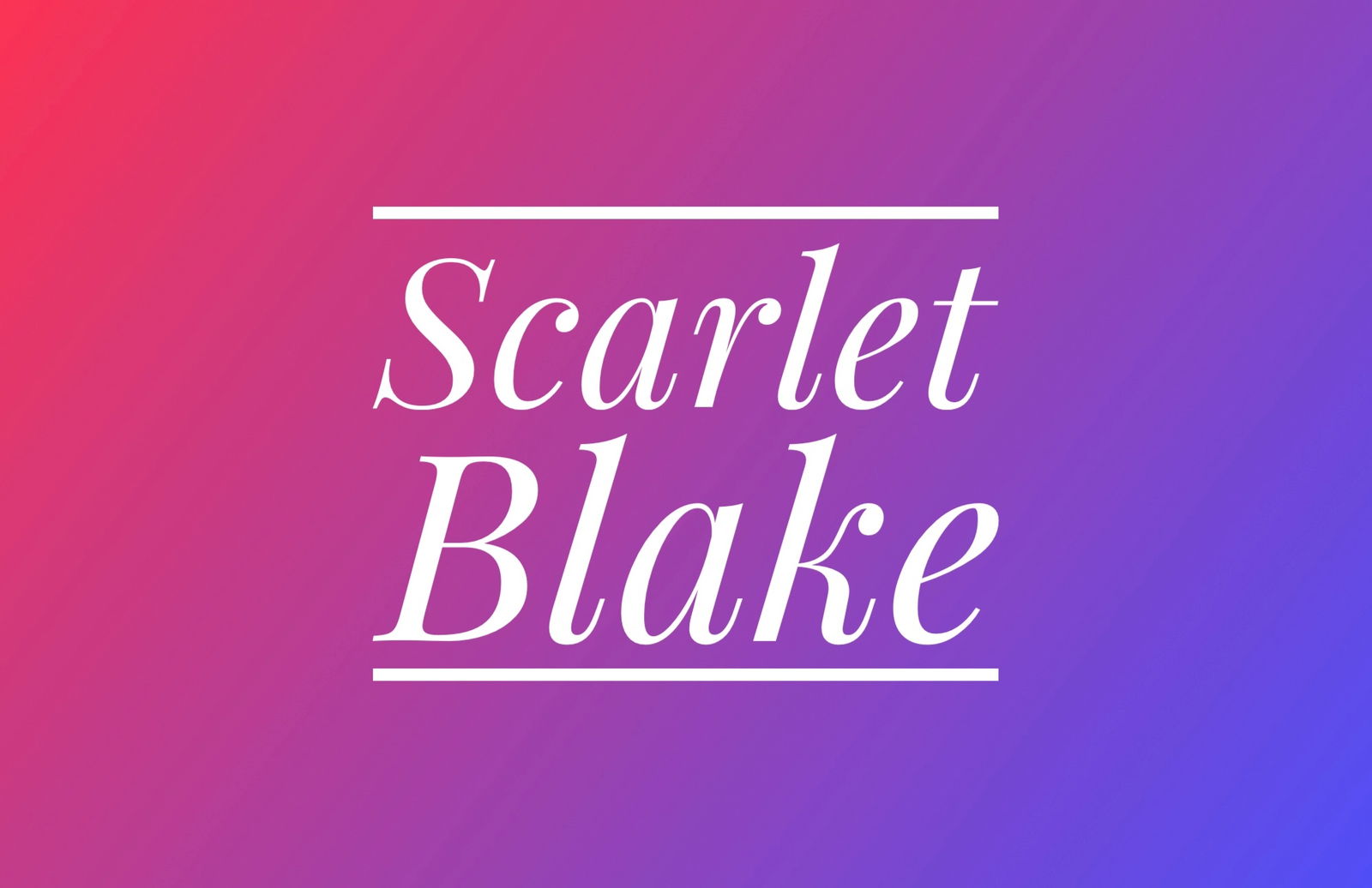 scarblake banner