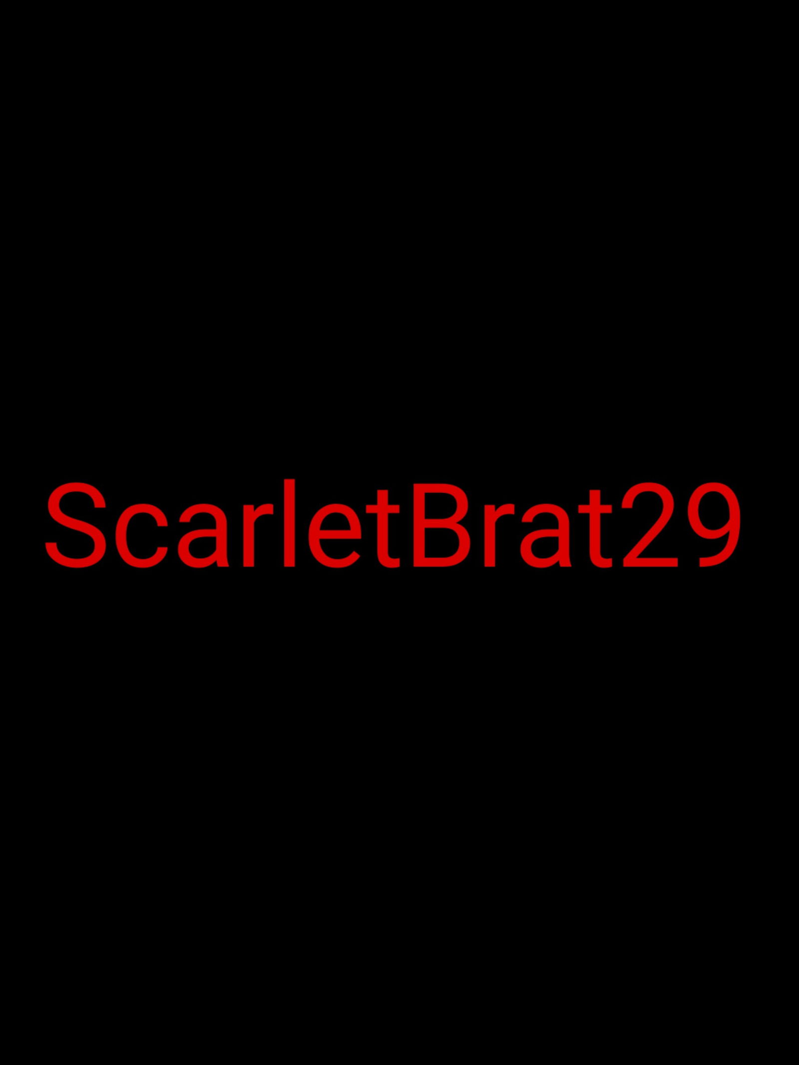 ScarletBrat29 profile banner