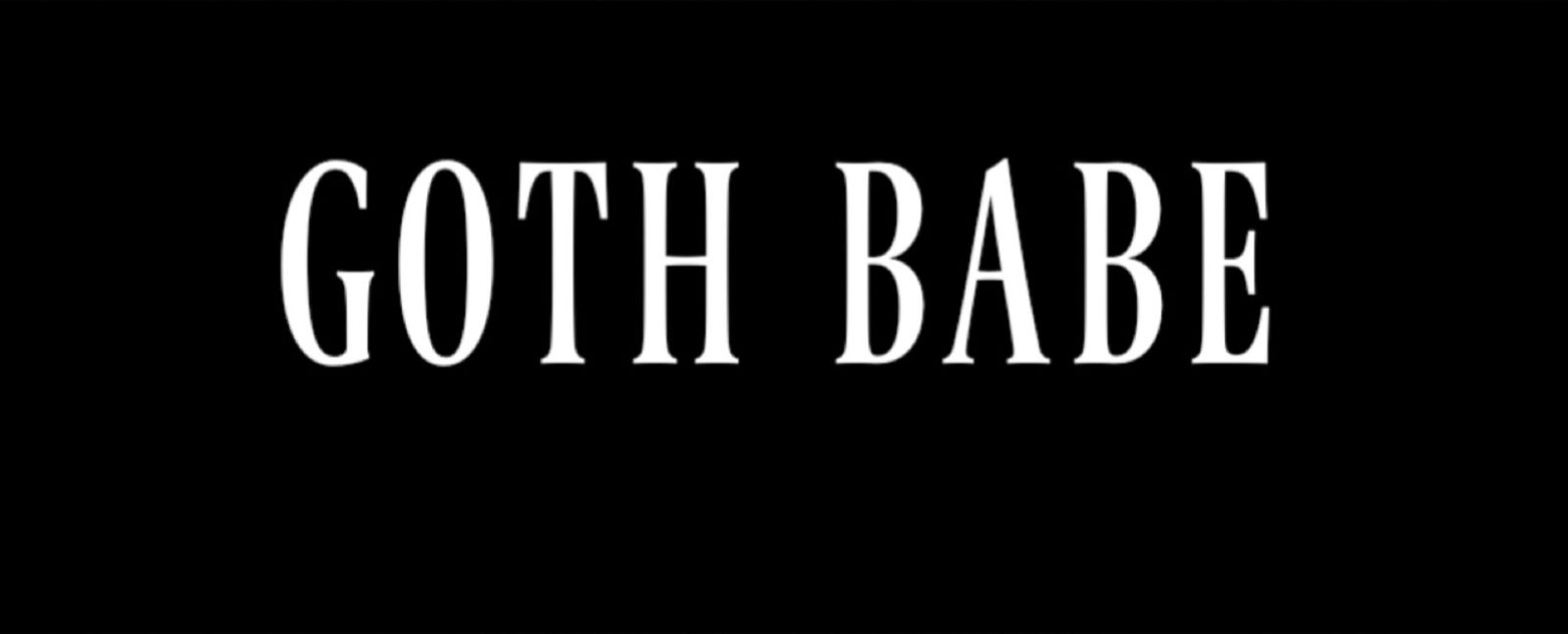 Goth Babe profile banner